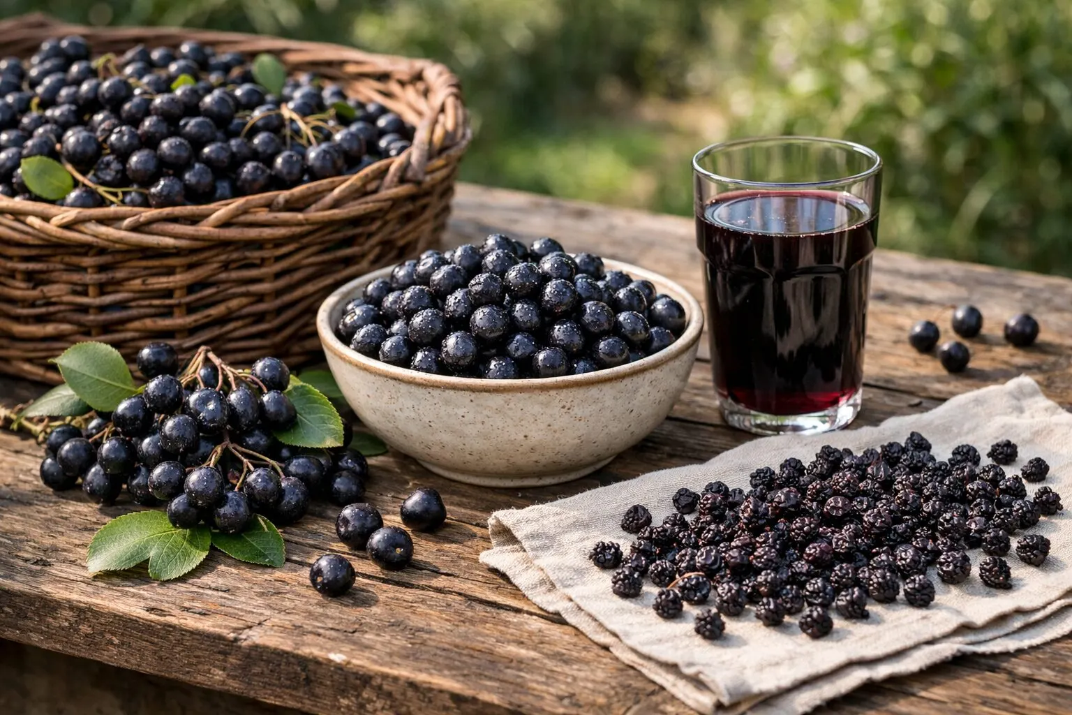 Aronia richtig verarbeiten nach der Ernte